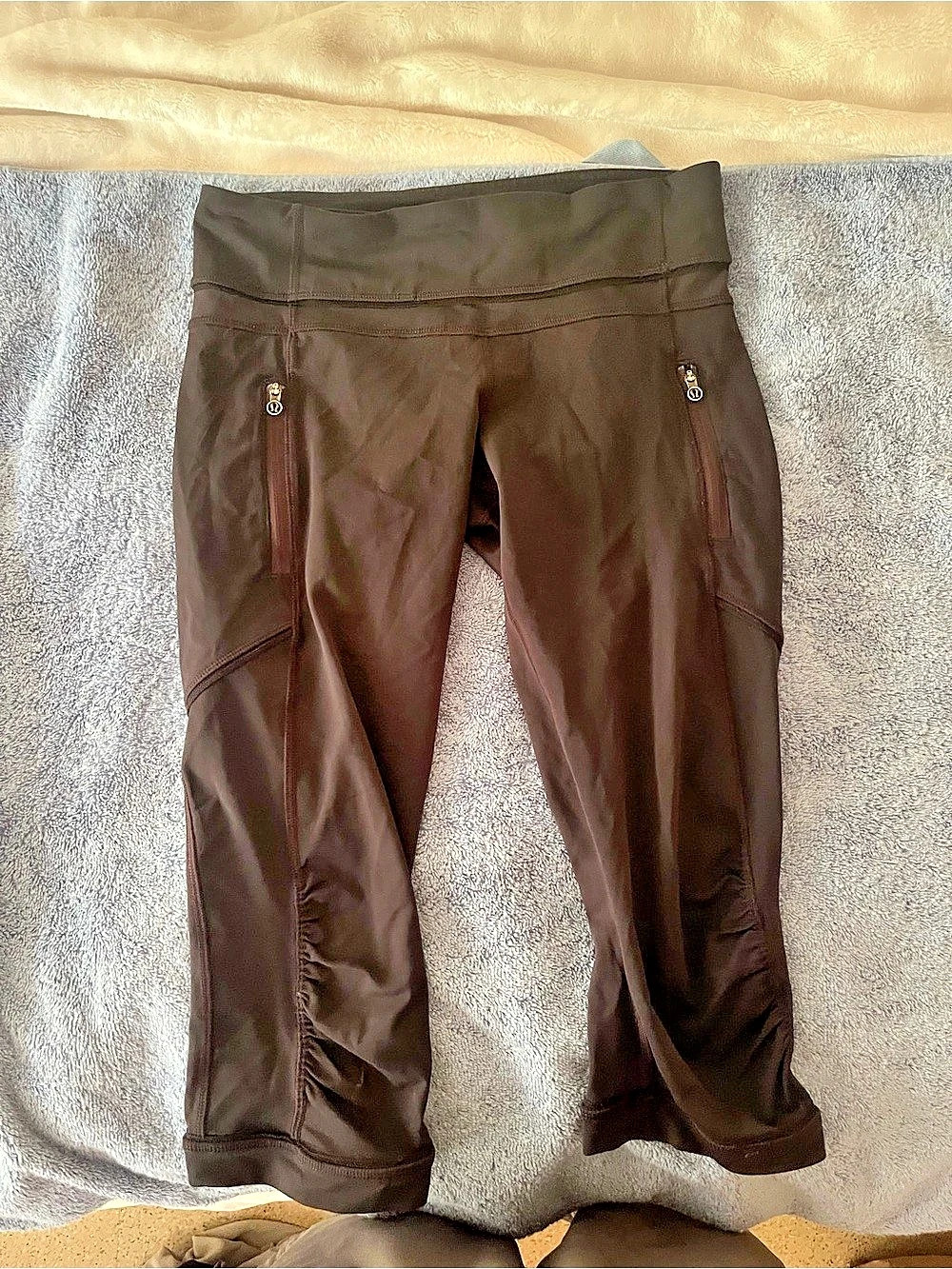 lululemon Gather & Crow Crop Black Leggings
